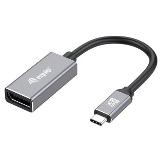 Equip Adapter USB-C -> DisplayPort 1.4 8K60Hz 0.15m gr