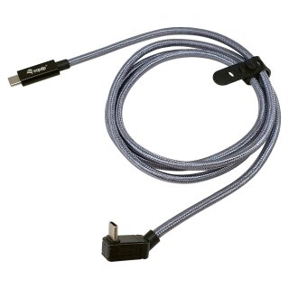 Equip Kabel USB-C 3.0 -> C wink. St/St 1.00m 5A 4K/60Hz sw