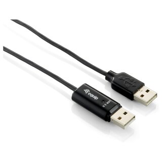 Equip Datalinkkabel USB2.0 Transferkabel 1.80m (nur CD-ROM)