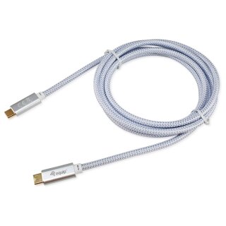 Equip Kabel USB-C 3.2 -> C St/St 3.00m 5A 4K/60Hz ws