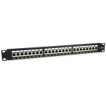 Equip Patchpanel 24x RJ45 Cat6A 19" FTP 1HE ISO/IEC...