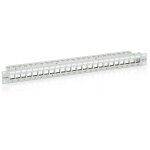 Equip Patchpanel 24x Cat6 19" FTP 1HE Keystone...