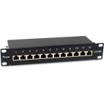 Equip Patchpanel 12x RJ45 Cat6A 10" FTP 1HE Premium...