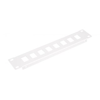 Equip Patchpanel 10" mit Keystone Montage 1U. grau