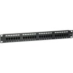 Equip Patchpanel 24x RJ45 Cat5e 19" UTP 1HE schwarz