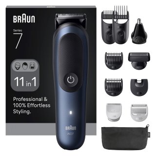 Braun Series 7 All-In-One Style Kit AIO7540 245036 Akku deep blue metallic 11 Au