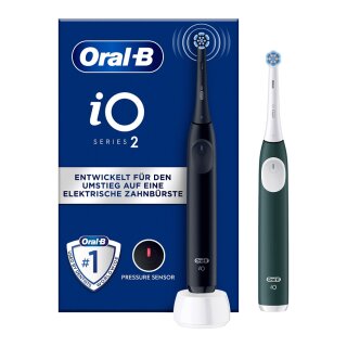 Oral-B iO Series 2 Night Black/ Forest Green mit 2.Handstck