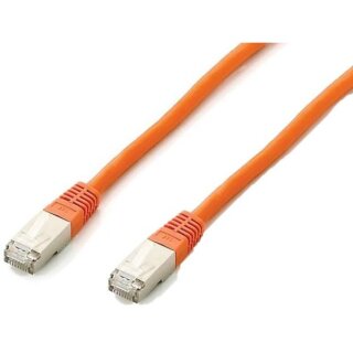 Equip Patchkabel Cat6A S/FTP 2xRJ45 2.00m orange Plat.LSZH Polybeutel