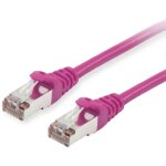 Equip Patchkabel Cat6 S/FTP 2xRJ45 0.50m violet LSZH...