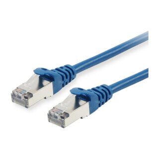 Equip Patchkabel Cat6A S/FTP 2xRJ45 15.00m blau LSZH Polybeutel