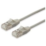 Equip Patchkabel Cat6A F/FTP 2xRJ45 1.00m beige Slim LSZH...