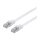 Equip Patchkabel Cat6A U/FTP 2xRJ45 10.00m weiß Flach LSZH Polybeutel