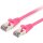 Equip Patchkabel Cat6 S/FTP 2xRJ45 0.50m pink LSZH Polybeutel