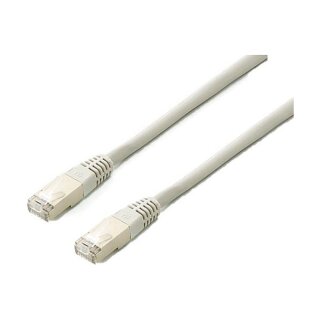 Equip Patchkabel Cat6A S/FTP 2xRJ45 1.00m weiß Plat.LSZH Polybeutel