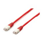 Equip Patchkabel Cat6A S/FTP 2xRJ45 1.00m rot Plat.LSZH...
