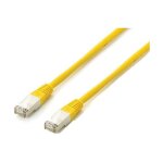 Equip Patchkabel Cat6A S/FTP 2xRJ45 0.50m gelb Plat.LSZH...