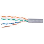 Equip Instal.Kab Cat6 U/UTP CCA 305.00m grau LSZH