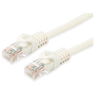 Equip Patchkabel Cat6A U/UTP 2xRJ45 1.50m weiß LSZH Polybeutel