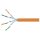 Equip Instal.Kab Cat7 S/FTP 305.00m orange Sim. LSZH