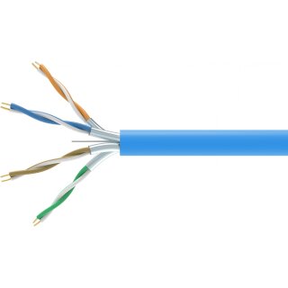 Equip Instal.Kab Cat6A U/FTP Dca 305.00m Blau LSZH