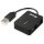 Equip USB-Hub 4-Port 2.0 ->4x2.0 480Mbps o.Netzteil sw