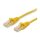 Equip Patchkabel Cat6 U/UTP 2xRJ45 1.00m gelb Polybeutel
