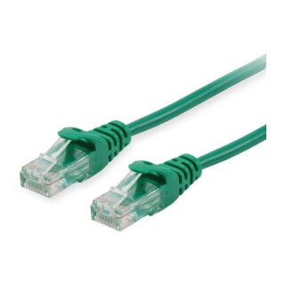 Equip Patchkabel Cat6 U/UTP 2xRJ45 7.50m grün Polybeutel