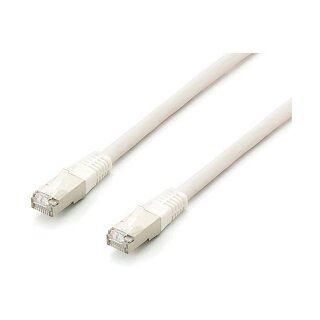 Equip Patchkabel Cat6A 10x/set S/FTP 2xRJ45 0.25m ws Plat.
