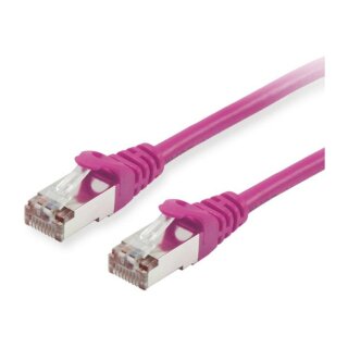 Equip Patchkabel Cat6 S/FTP 2xRJ45 25.00m lila LSZH Polybeutel