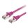 Equip Patchkabel Cat6 S/FTP 2xRJ45 25.00m lila LSZH Polybeutel