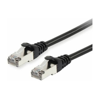 Equip Patchkabel Cat6 S/FTP 2xRJ45 25.00m schwarz LSZH Polybeutel