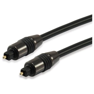 Equip Audiokabel optisches Toslink St/St 1.8m schwarz