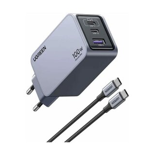 UGREEN Nexode Pro 100W GaN Charger with USB-C Cable