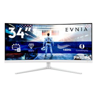 Philips 86.4cm (34.0") 34M2C5501A 21:09 2xHDMI+DP+USB Curved