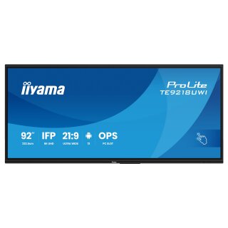 IIYAMA 232.5cm(91.5") TE9218UWI-B1AG 21:9 M-Touch HDMI+USB-C (Speditionsversand)