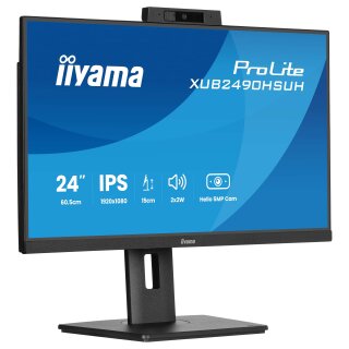 IIYAMA 60.5cm (23.8") XUB2490HSUH-B2 16:9 HDMI+DP WebCam