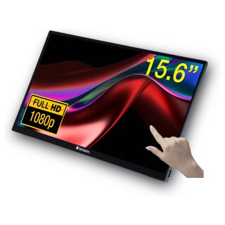 Verbatim PMT-15 Portable Touchscreen Monitor 15.6" FullHD