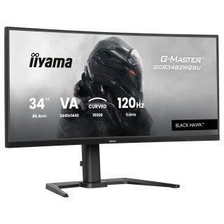 TFT 34.0/86.4cm iiyama G-Master GCB3482WQSU Black Hawk *schwarz* 21:9