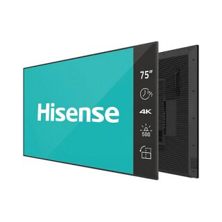Hisense 75 Zoll 4K UHD IPS Digital Signage Display - 24/7 Operation