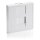 Equip Unterputzdose Einsatz French 1 Keystone 45x45 RAL9010 Polybeutel