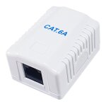 Equip Aufputzdose Cat6A 1-Port RJ45 UTP