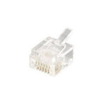 Equip Modularstecker Western 6P6C RJ12 100 Stück