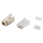 Equip Steckverbinder Cat6A RJ45 100er Set UTP ungeschirmt