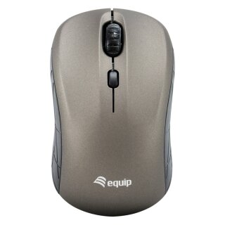 Equip Optische Maus kabellos USB Mini R+L grau