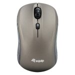 Equip Optische Maus kabellos USB Mini R+L grau