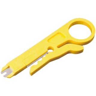 Equip Anlegewerkzeug LSA mit Einpress Abisolier Abschneide