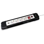 Equip Steckdosenleiste 4-fach Schuko 1.5m mit 2xUSB+Schalter