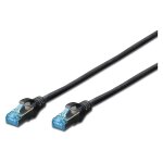 DIGITUS Patchkabel RJ45 SF/UTP Cat5e 0.50m sch....