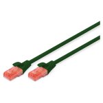 DIGITUS Patchkabel Cat6 U/UTP 2xRJ45 5.0m grün LSZH