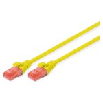 DIGITUS Patchkabel Cat6 U/UTP 2xRJ45 1.0m gelb LSZH